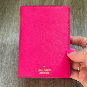 Kate Spade Pink Passport Holder